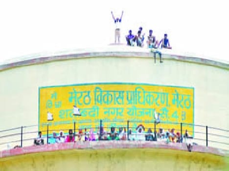  farmers compensation in meerut